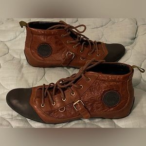 KENZO vintage leather ankle boots size 7